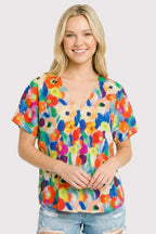 Relax Floral Printed Top