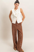 Paisley Print Pants