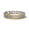 Chunky Two-Tone Bracelet