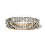 Chunky Two-Tone Bracelet