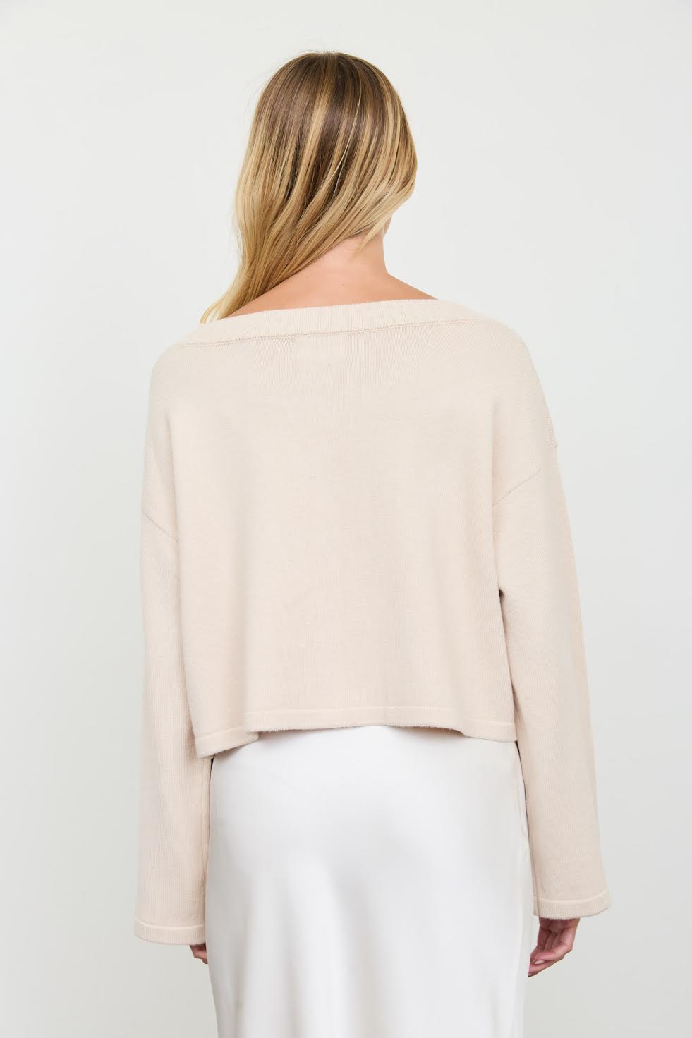Boxy Cropped Cardigan