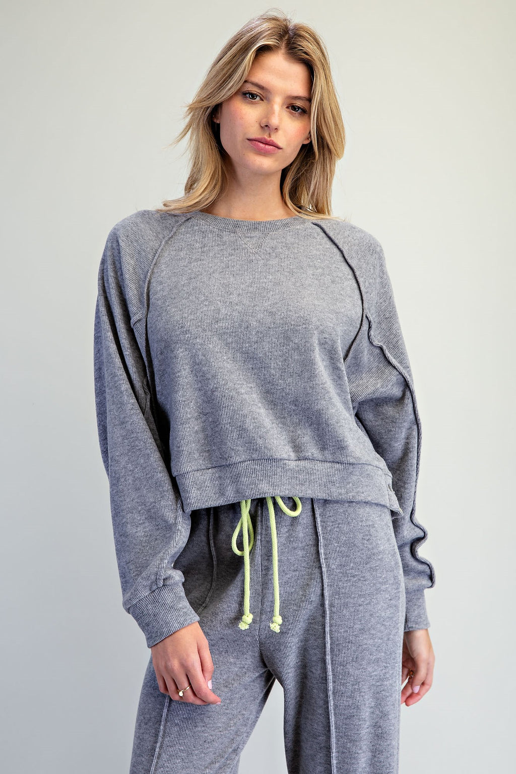 Side Snap Knit Top