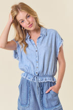 Tencel Denim Top