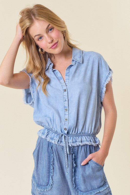 Tencel Denim Top