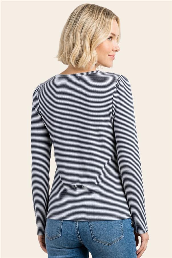 Henley Knit Top