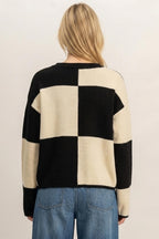 Checkered Sweater