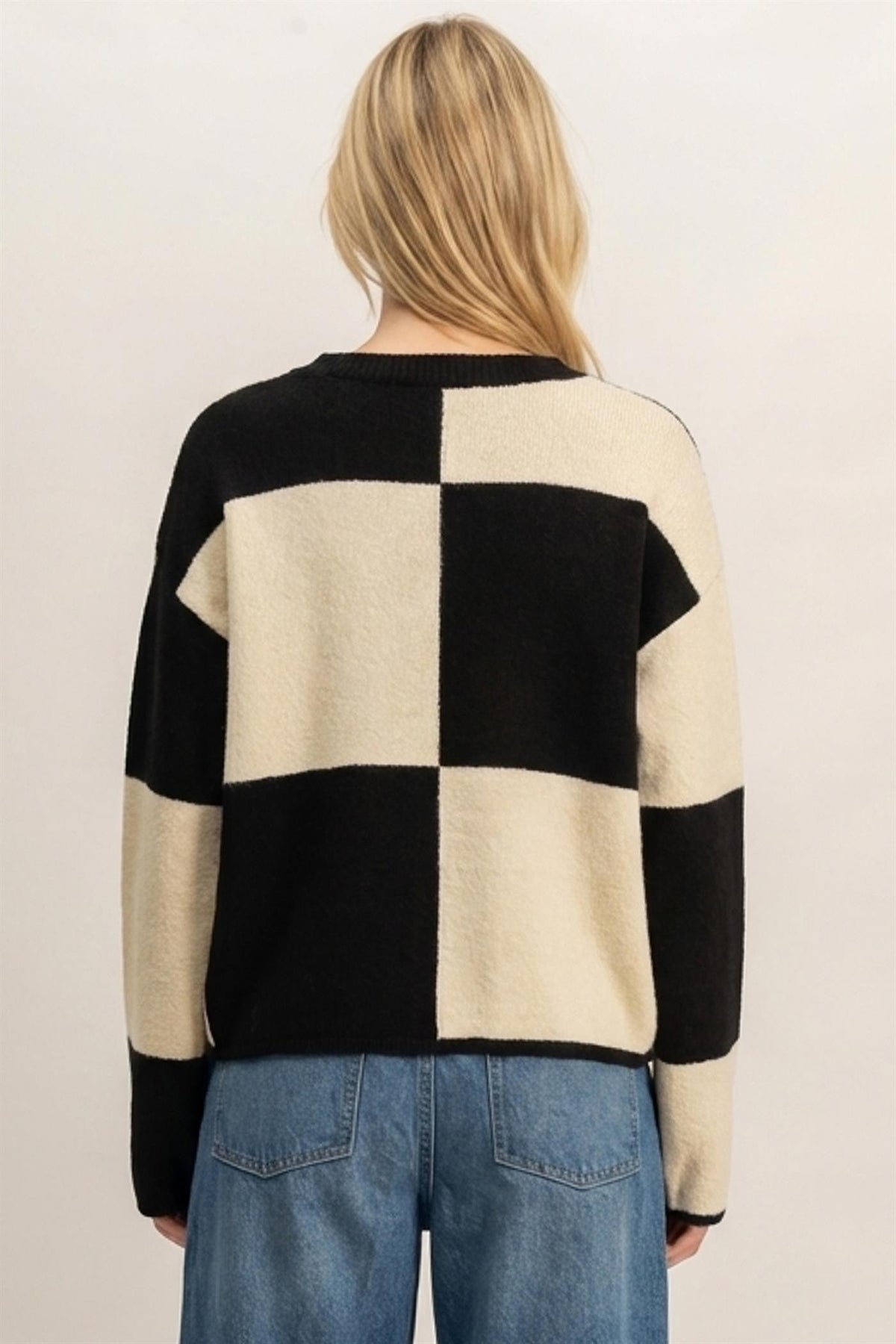 Checkered Sweater