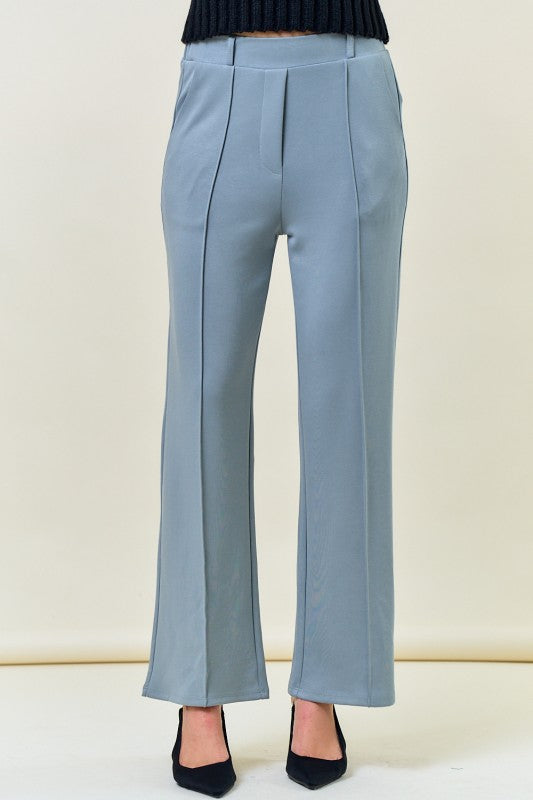 Brushed Modal Elastic Waist Pant