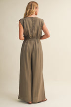 Cowl Neck Jumpsuit