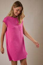 Cap Sleeve T-Shirt Dress