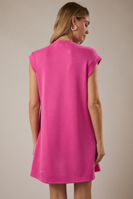 Cap Sleeve T-Shirt Dress
