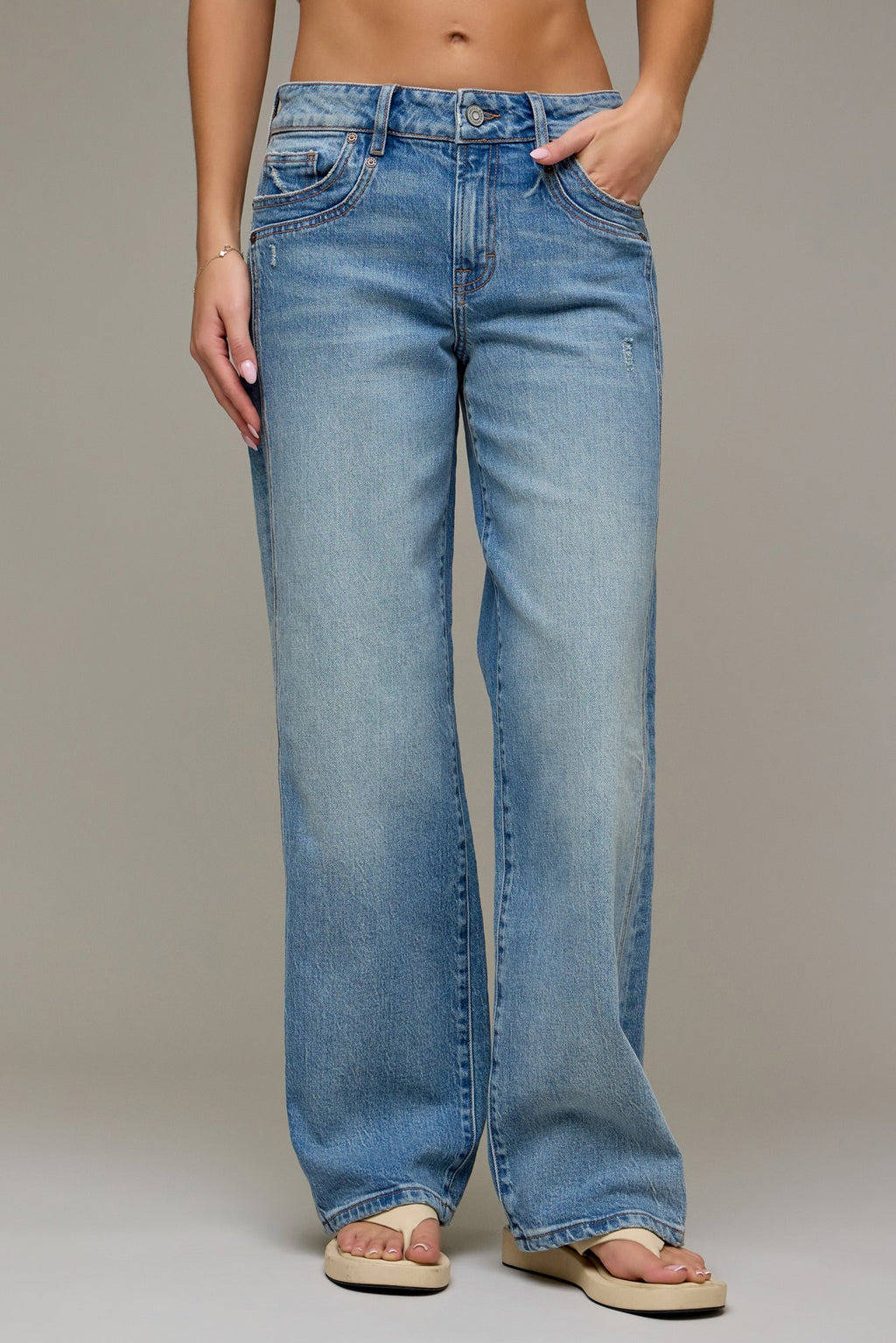 Classic High Rise Dad Jeans