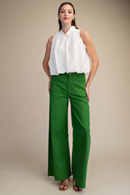 High Rise Wide Leg