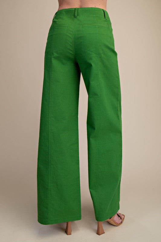 High Rise Wide Leg
