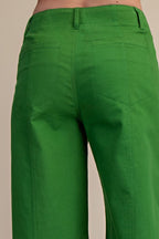 High Rise Wide Leg