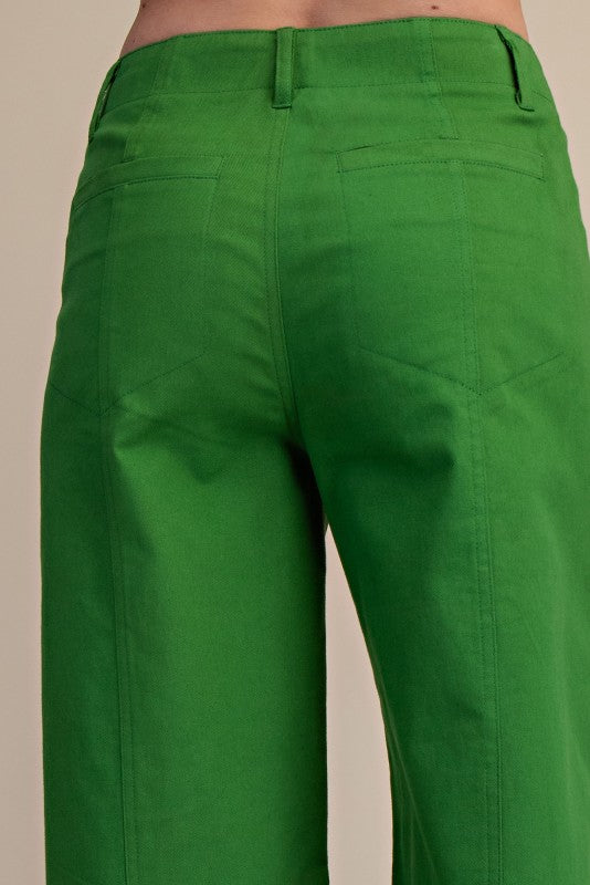 High Rise Wide Leg
