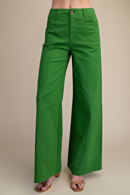 High Rise Wide Leg