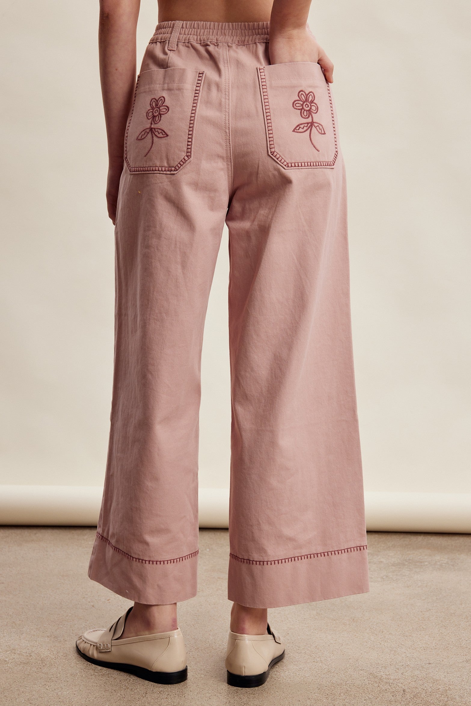 Embroidered Pants