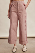 Embroidered Pants