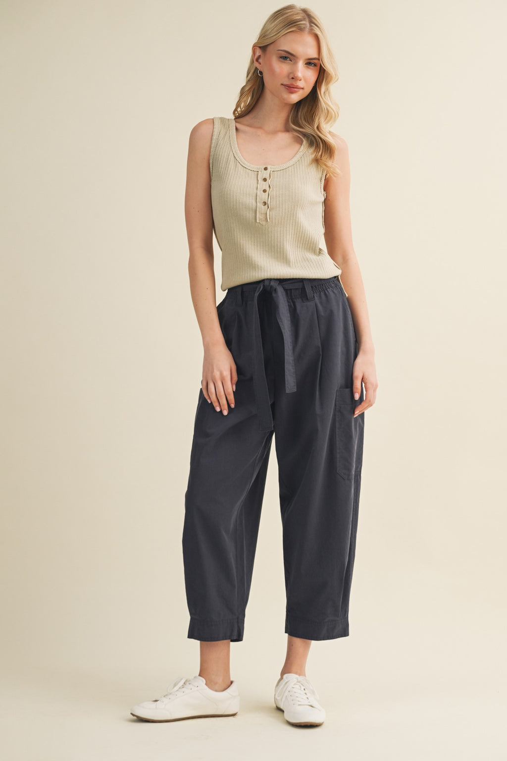 Deconsructed Ribbed Top