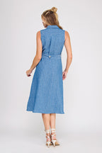Collared Button Down Dress
