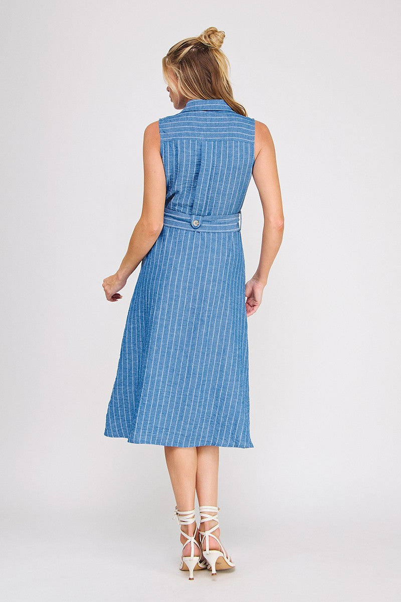 Collared Button Down Dress
