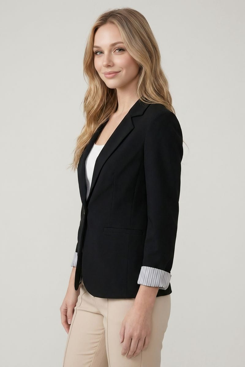 One Button Blazer