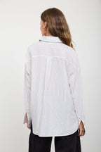 Pinstripe Button Down