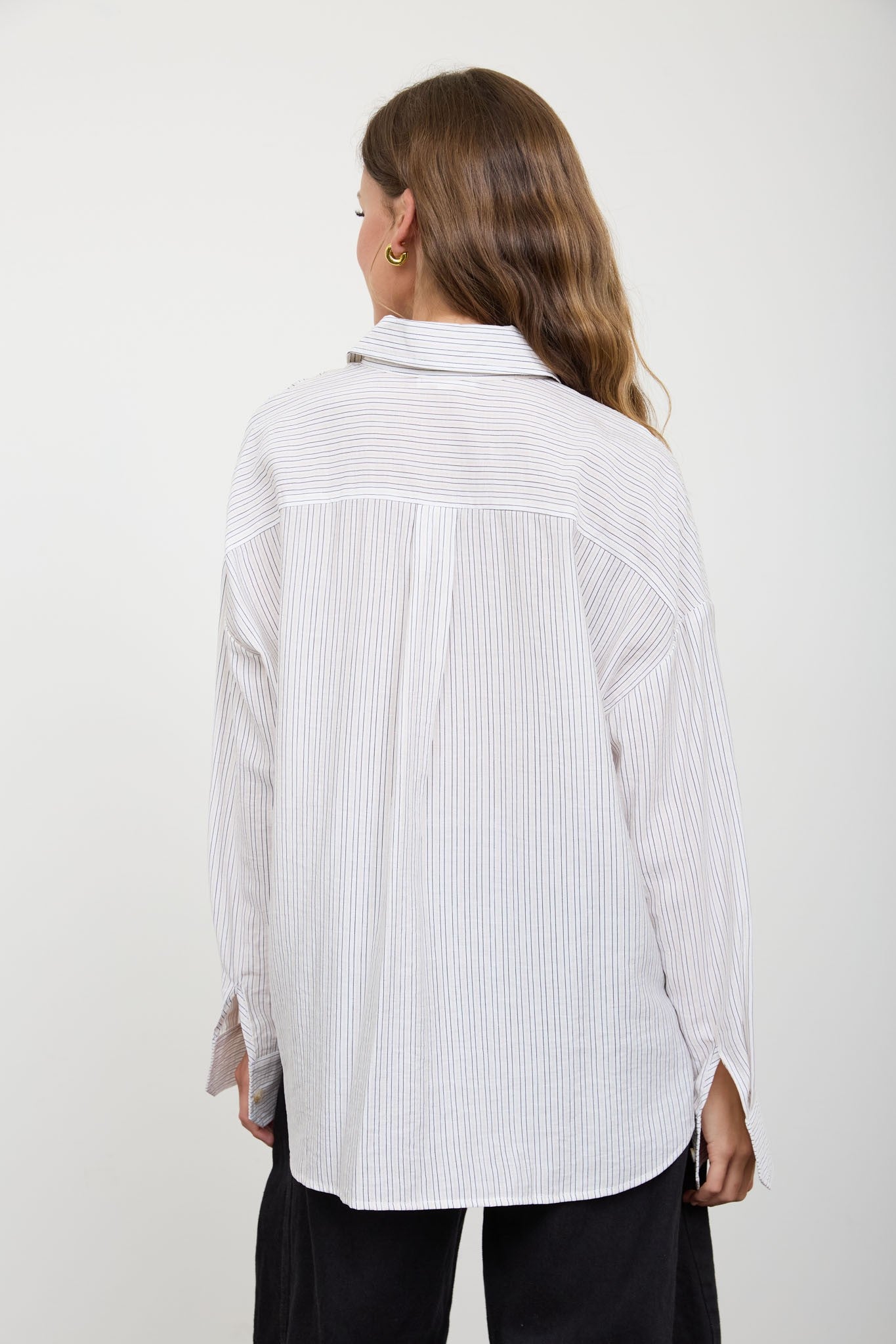 Pinstripe Button Down
