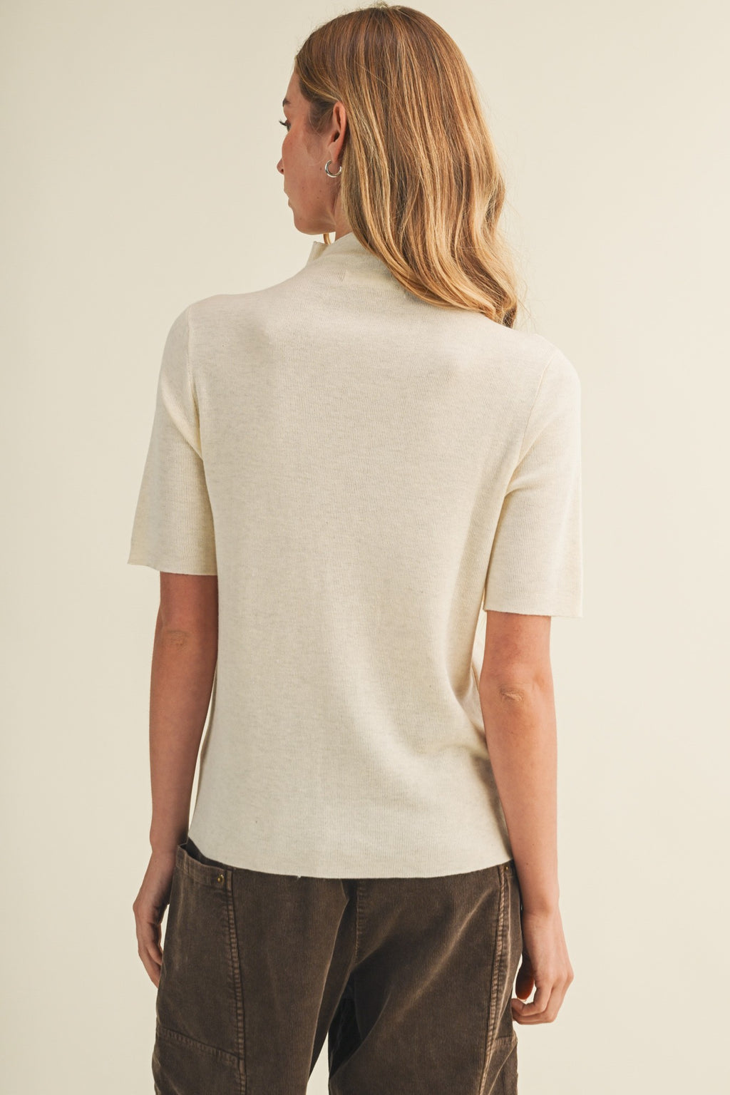 Mock Neck Pullover