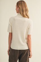 Mock Neck Pullover