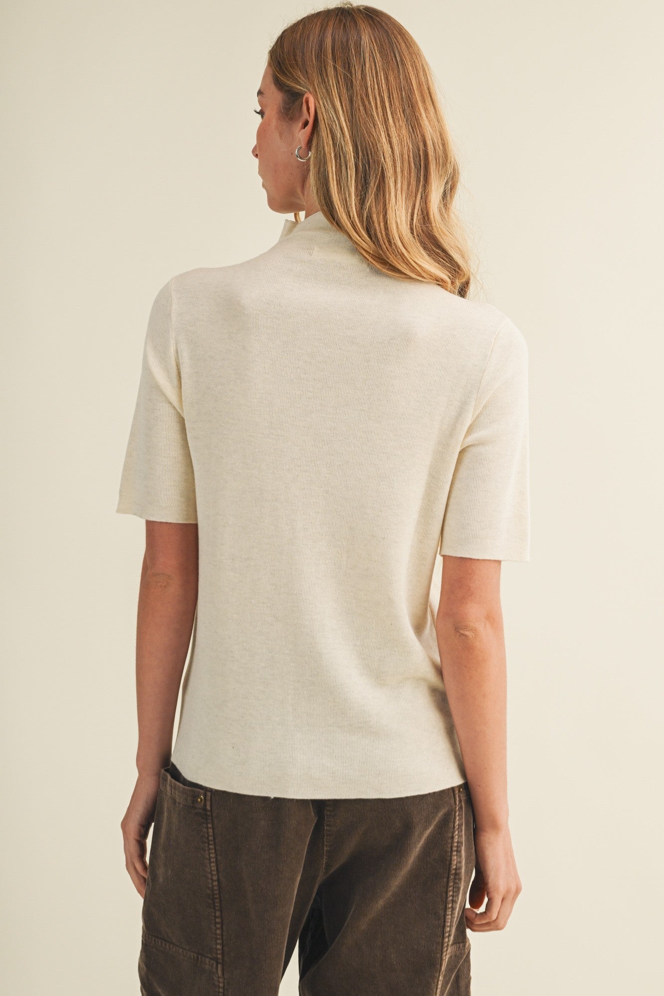 Mock Neck Pullover