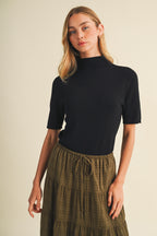 Mock Neck Pullover