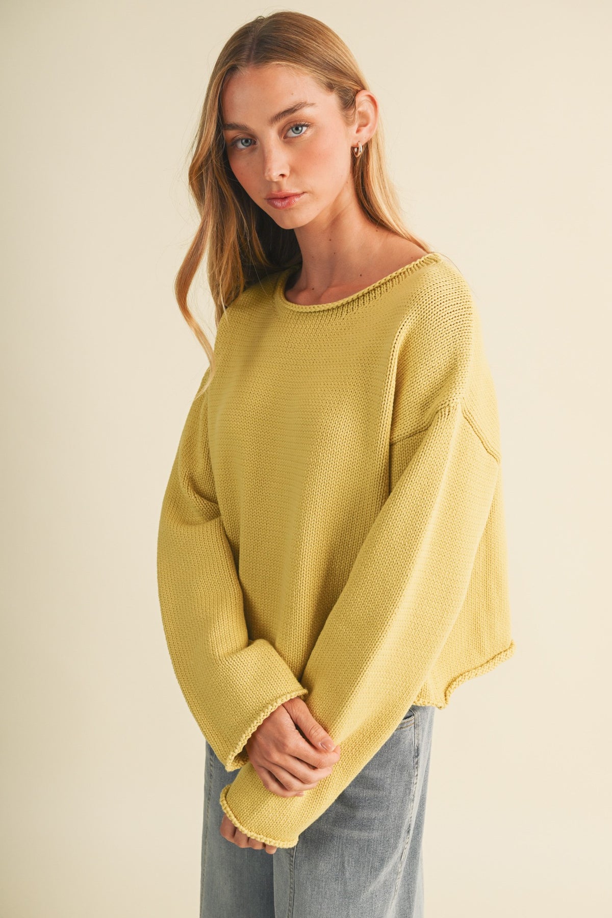 Rolled Neck Sweater
