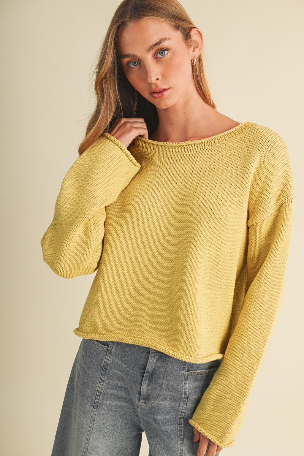 Rolled Neck Sweater