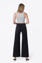 Wide Leg Twisted Seam Jean