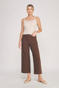 Double Knit Straight Leg Trouser