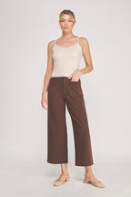 Double Knit Straight Leg Trouser