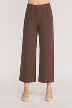 Double Knit Straight Leg Trouser