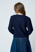 Embroidered Cardigan