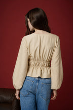 Ruffle Hem Top
