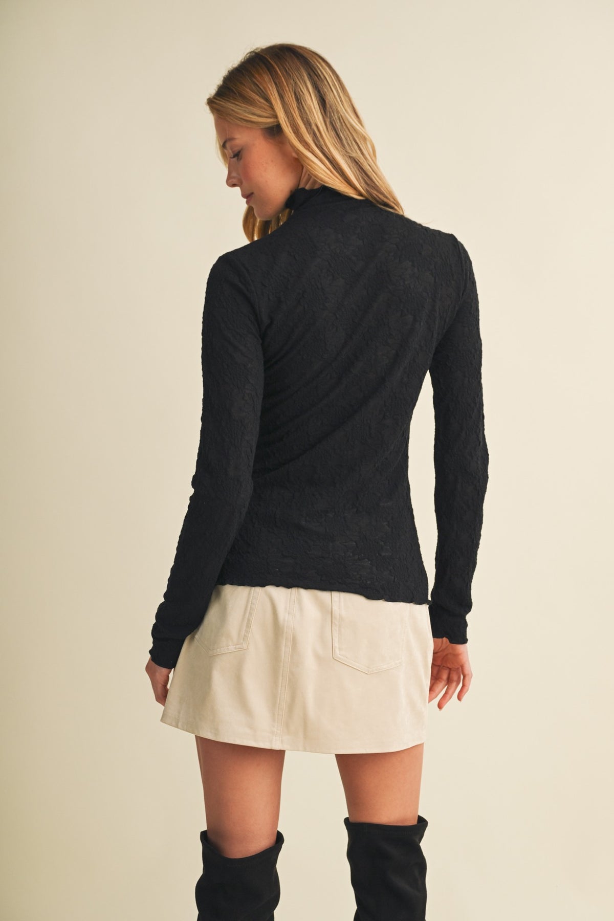 Lace Knit Top