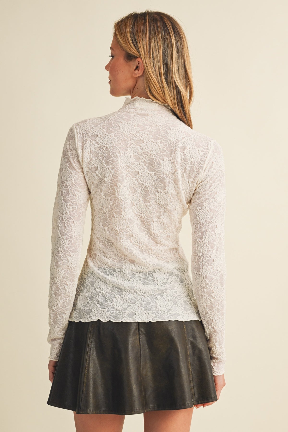 Lace Knit Top