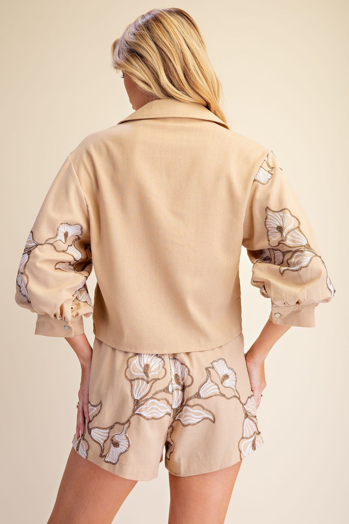 Embroidery Detail Blouse