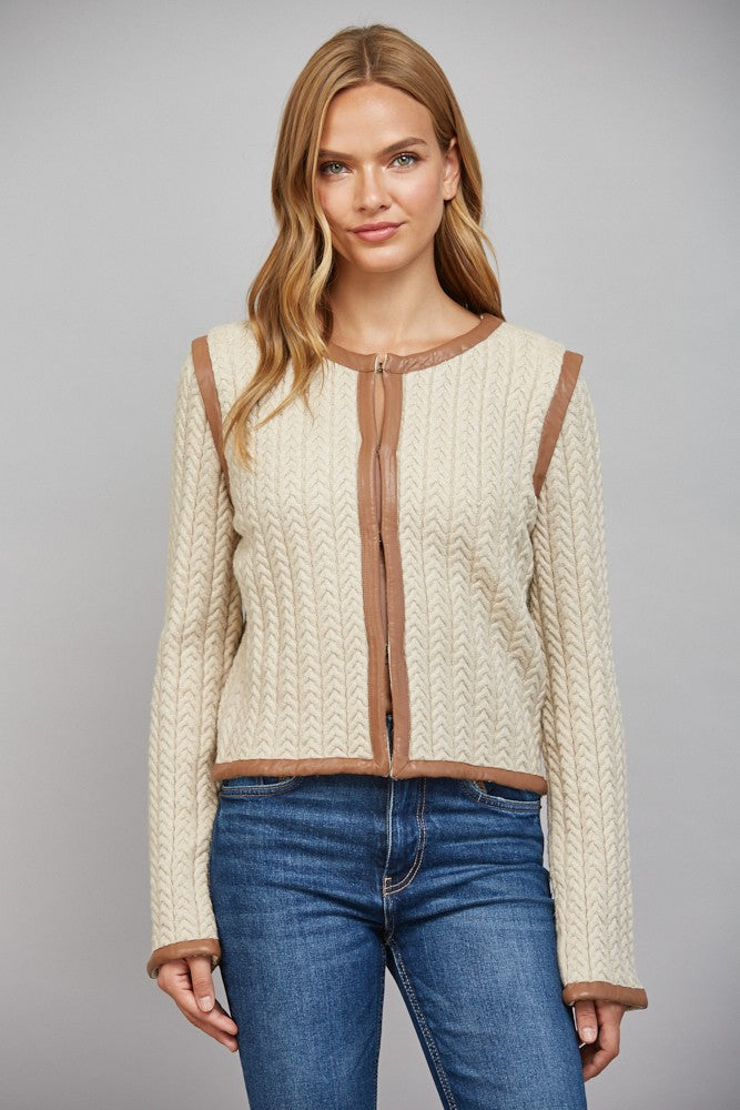 Cable Knit Jacket