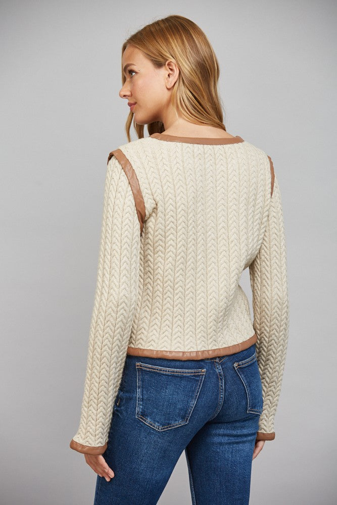 Cable Knit Jacket