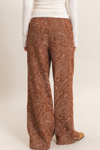 Paisley Print Pants