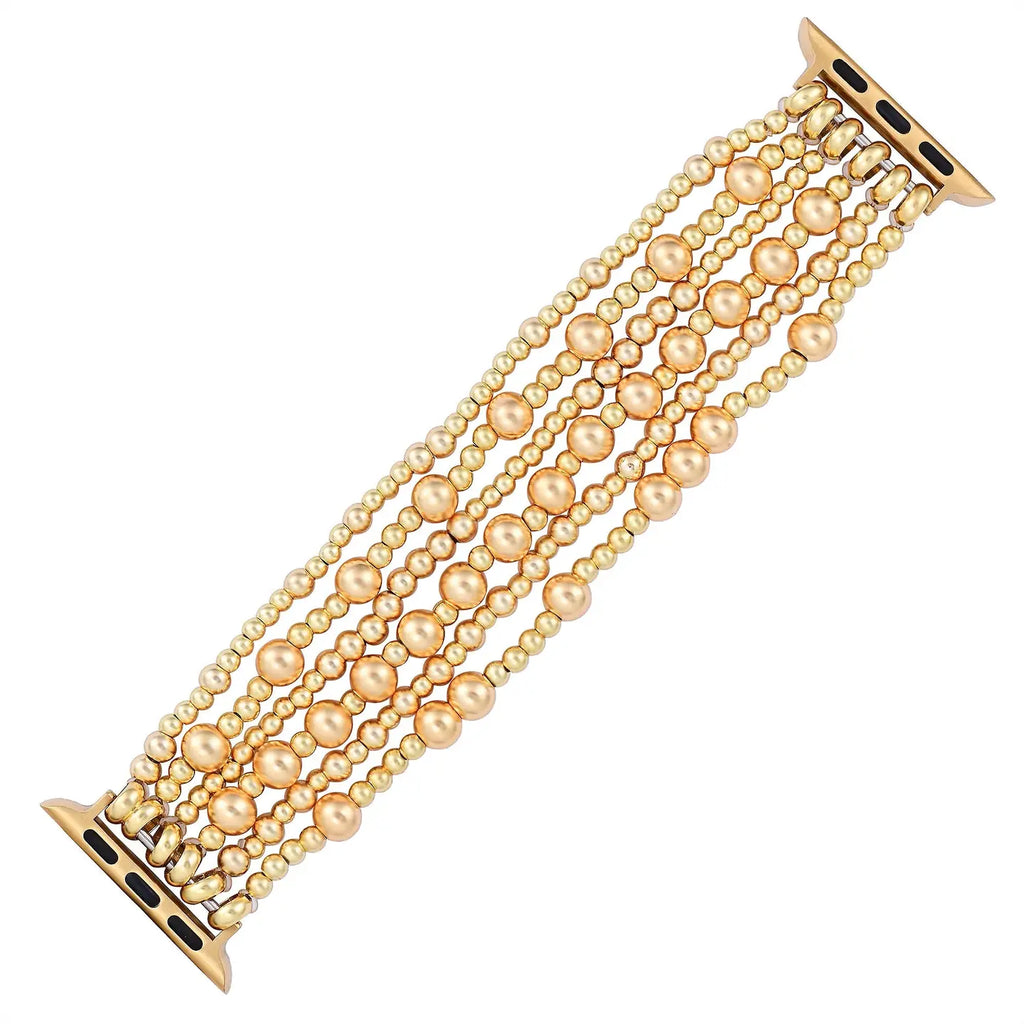 Golden Demure Stretch Apple Strap