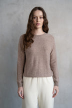 Sparkled Crew Neck Sweater