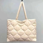 Quilted Nylon Tote